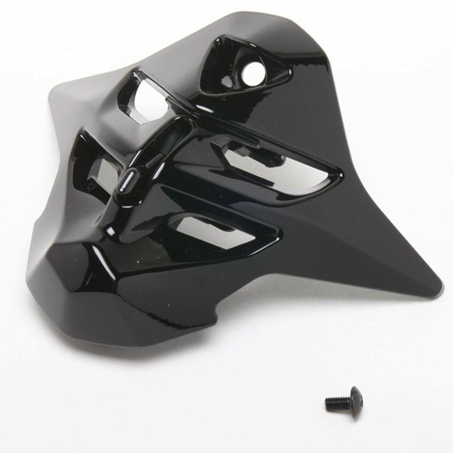 HORNET DS CHIN VENT BLACK (NOSE COVER)