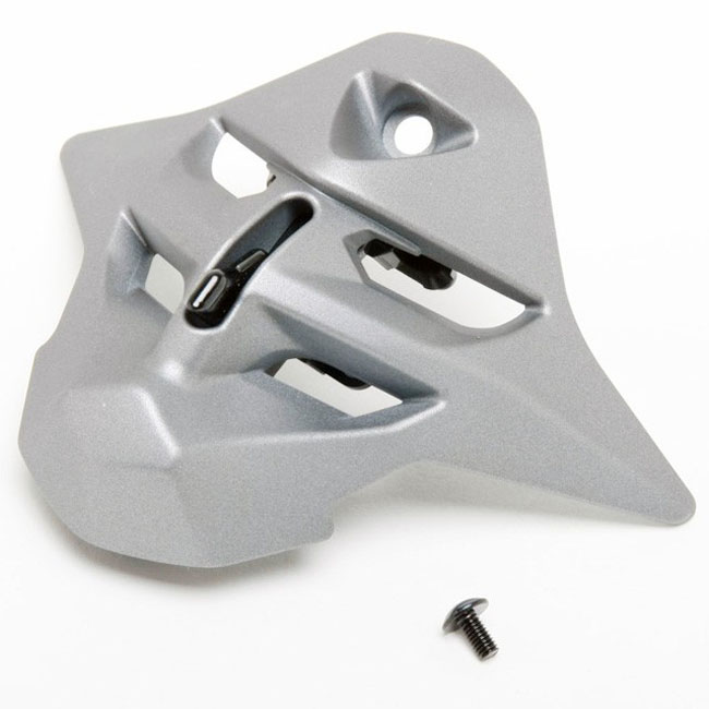 HORNET DS CHIN VENT MATT DEEP GREY (NOSE COVER)