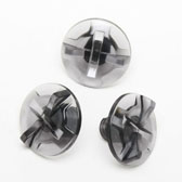 VFX-W_VFX-WR CROSS VISOR SCREW KIT (3) SMOKE