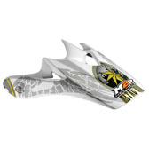 X1 METALHEAD PEAK PC-6 WHITE