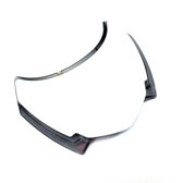 GT-AIR UPPER AIR INTAKE WHITE/SMOKE (GRAPHICS)