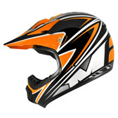 SX100 HELMET - MEDIUM - BRANDED PC-8 ORANGE
